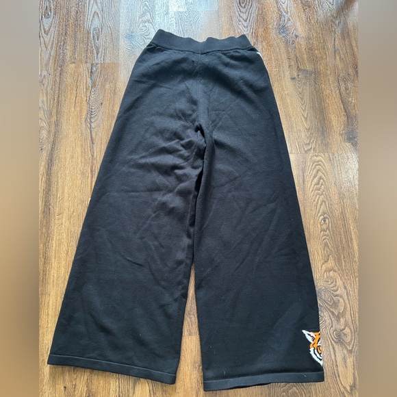 Dressed In Lala Fierce Female Knit Black Tiger Pants Sz small - Picture 6 of 6